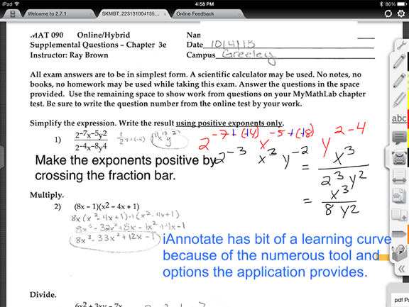 iAnnotate Example